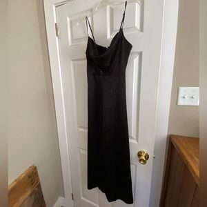 ASOS satin cowl neck jumpsuit